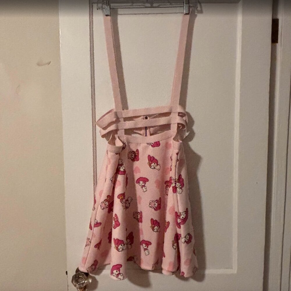 Hello Kitty My Melody Strappy Suspender Skirt XL - Picture 4 of 4